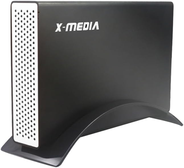X-MEDIA XM-EN3251U3-BK 3.5-Inch USB 3.0 SATA Aluminum Hard Disk Drive HDD by X-MEDIA