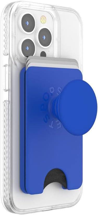 PopSockets Phone Wallet with Expanding Grip and Adapter Ring by PopSockets