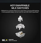 Corsair Vanguard 96 Wired Mechanical Gaming Keyboard – 96% Layout, MLX Quantum - Image 5