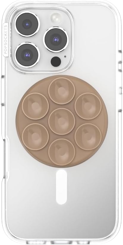 PopSockets Suck-Up™ Suction Grip & Stand, 3-in-1 MagSafe Phone Mount - Image 3