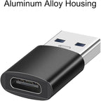 USB A Male to USB C Female OTG Adapter, USB 3.2 GEN2 10Gbps One-Sided - Image 6