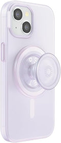 PopSockets iPhone 15 Case with Round Phone Grip Compatible with MagSafe by PopSockets