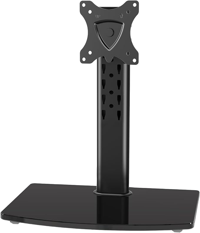 MOUNT PRO Single Monitor Stand Fits Max 32 inch Screen, Free-Standing Computer by MOUNTPRO