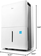 Midea 1, 500 Sq. Ft. Energy Star Certified Dehumidifier - Image 9