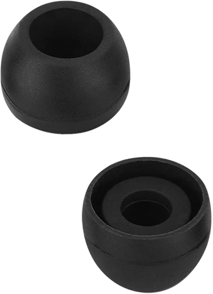 Earbud Tips - 9 Pairs, Compatible - Black - Image 3