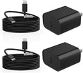 Matsusho iPhone Charger Fast Charging 10 FT, 2 Pack 20W USB C Wall Charger Block by MatsushoUSBCCharger