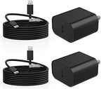 Matsusho iPhone Charger Fast Charging 10 FT, 2 Pack 20W USB C Wall Charger Block by MatsushoUSBCCharger