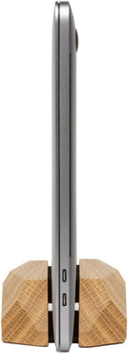 Oakywood Vertical Laptop Stand Wood - Image 3
