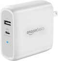 Amazon Basics 68W Two-Port GaN Wall Charger by AmazonBasics