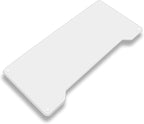 Kado Lift Riser Acrylic for External Keyboard, Frosted Transparent, Office - Image 7