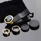 3 in 1 Cell Phone Camera Lens Kit Wide Angle Macro Fisheye Lens Universal - Image 7