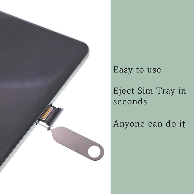 2 Pack PHONSUN Universal Sim Card Tray Removal Tool SD Opening Eject Pin fits - Image 2