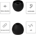 36 Pieces Large Earbud Tips Soft and Comfortable Silicone Earbud Tips Ear Bud - Image 5