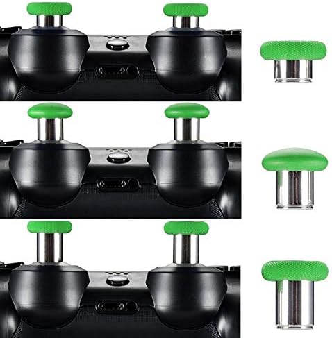 eXtremeRate 8 in 1 Green Metal Magnetic Thumbsticks Analog Joysticks - Image 3