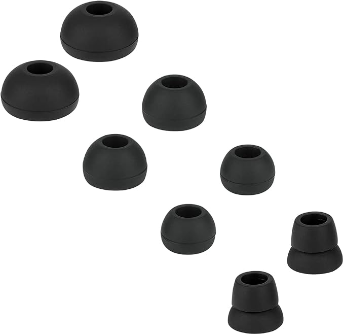 4 Pairs Silicone Earbud Tips Replacement Eartips Earbuds Cap Eartips Tips by WKYMY