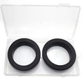 2 Pcs 2-7/16" Drill Hole, 1-15/16" ID Silicone Rubber Grommets by BOPOREAE