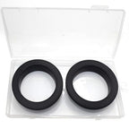 2 Pcs 2-7/16" Drill Hole, 1-15/16" ID Silicone Rubber Grommets by BOPOREAE