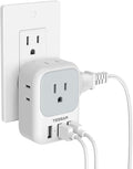 TESSAN USB Outlet Extender, Charger Block Multi Plug Adapter by TESSAN