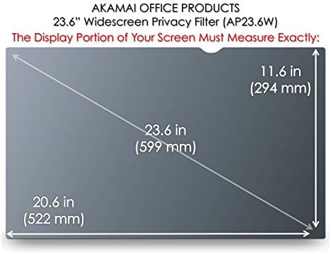 23.6 inch Computer Privacy Screen - Image 2