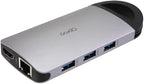 Opro9 8-in-1 USB-C Hub with 3 USB 3.0 Ports, Dual Monitor Laptop Docking Station - Image 2
