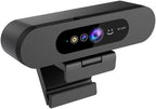 2K QHD Webcam with Windows Hello Facial Recognition, 4MP Computer Camera with by MOERTEK