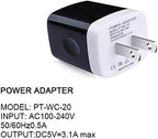 Wall Charger Adapter, USB Cubes, Sicodo 3Pack Universal Travel 3.1A 3 Muti Port - Image 7