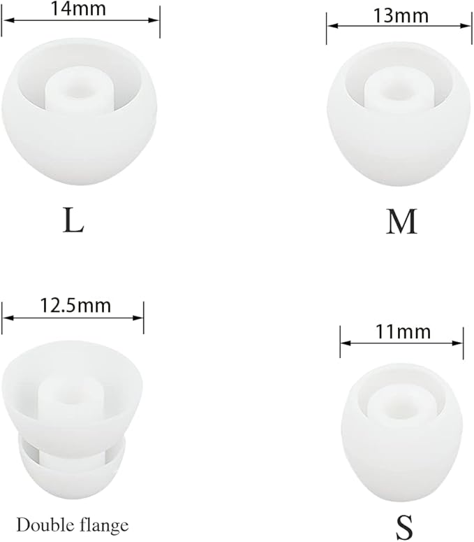 Earbud Tips Ear Tips Replacement Earbud Tips Earbud Replacement Tips Headphone - Image 4