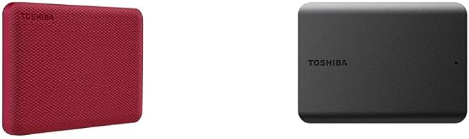 TOSHIBA Canvio Advance 2TB & Basics 1TB Portable External Hard Drives USB 3.0 by Toshiba