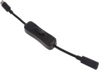 USB-C Extension Cable with Inline On/Off Switch - 6ft Power Control - Image 3