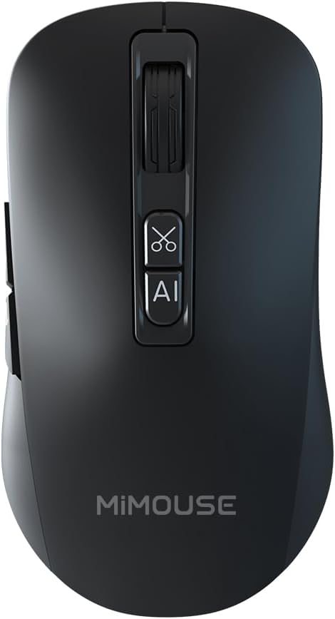 M4 Wireless Smart Ai Mouse For Pc Laptops, One-Touch Voice Input, Ai Assistant by MIMOUSE