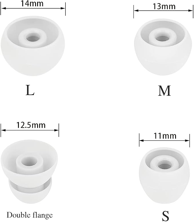 Earbud Tips Replacement Earbud Tips Earbud Replacement Tips Headphones - Image 2