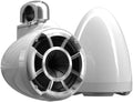 wet sounds Rev 8 White V2 Revolution Series 8" White Tower Speakers w/Silver by wetsounds