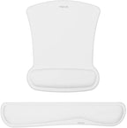 MOSISO Wrist Rest Support for Mouse Pad & Keyboard Set, Ergonomic Mousepad by MOSISO