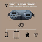 ELECOM NESTOUT Rugged Power Bank, 15000mAh Outdoor Charger, 32W USB C Fast - Image 3