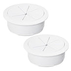 2 Pcs Desk Grommet 2-1/16" / 53 mm, Desk Hole Cover by EASYEAH