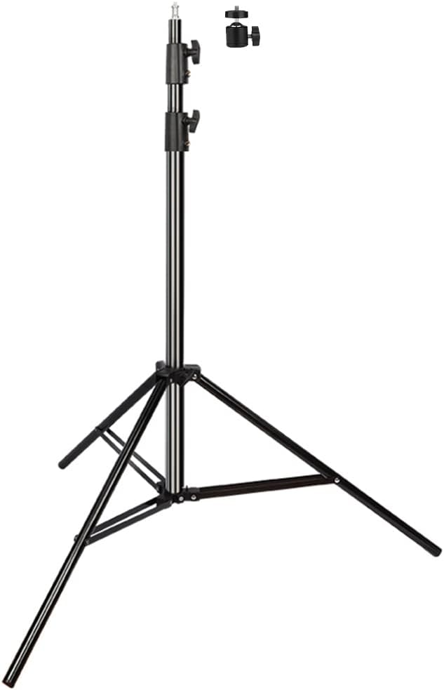 Aluminum Alloy Photography Tripod Stand, 9.19 Feet/2.8m Studio Lighting Tripod by ITOTIN
