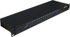 SEDNA - 15 Port USB 3.1 Gen I Hub - 19 Inch 1U Rack Mount by Sedna