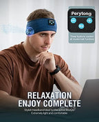 Perytong Sleep Headphones, Headband Headphones 10Hrs Bluetooth Headband - Image 5