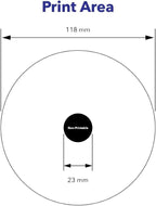 Verbatim DVD+R DL Double Layer 8.5GB 8X Life Series White Inkjet Hub Printable - Image 2