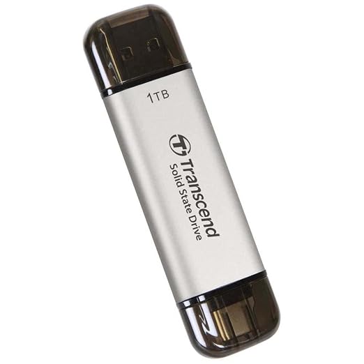 Transcend 1TB External SSD, USB 3.2 Gen 2 Portable SSD, 2-in-1 Type C &Type A - Image 7