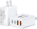 TT&C USB C Block 40W, 4 Ports Wall Plug Fast Charging Block, PD+QC Multiport by TTC