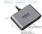 USB C to HDMI VGA Adapter, USB Type C to VGA HDMI Thunderbolt 3 VGA Adapter - Image 7