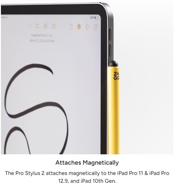 ZAGG Pro Stylus 2 with Active & Capacitive Tips, Palm Rejection, Tilt - Image 4