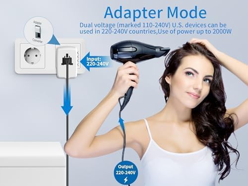 International Travel Adapter Voltage Converter Combo - Image 3