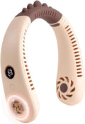 Neck Fan for Kids, Bladeless Portable Fan Rechargeable for 4-14Y Girls & Boys by FANSEXPERT