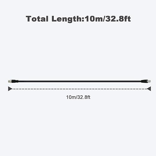 Alvin's Cables M12 X Coded 8 Pin Male to RJ45 Shielded Ethernet Cable M12 8 - Image 7