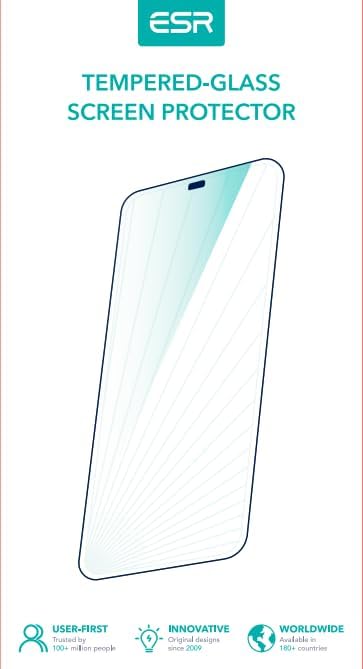 ESR 3 Pack for iPhone 12 Pro Max Screen Protector, 9H Hardness Tempered Glass - Image 9