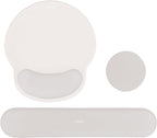 MOSISO Wrist Rest Support for Mouse Pad&Keyboard Set, Circle Curved Ergonomic by MOSISO