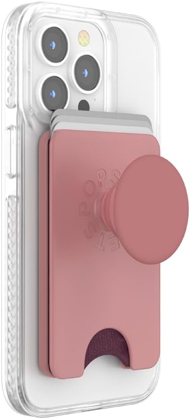 PopSockets Phone Wallet with Expanding Grip and Adapter Ring by PopSockets
