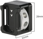 NICEYRIG Cold Shoe Adapter for ARRI Mount, Thumbscrew Easy Mounting Cold Shoe - Image 5